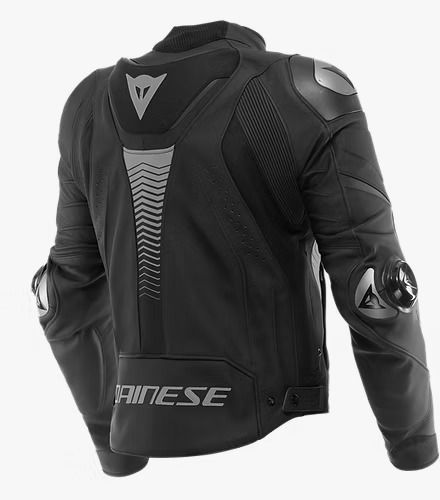 Dainese Super Speed 4 Leather Jacket  Black Matt Charcoal Gray : Delivery in 5 days 